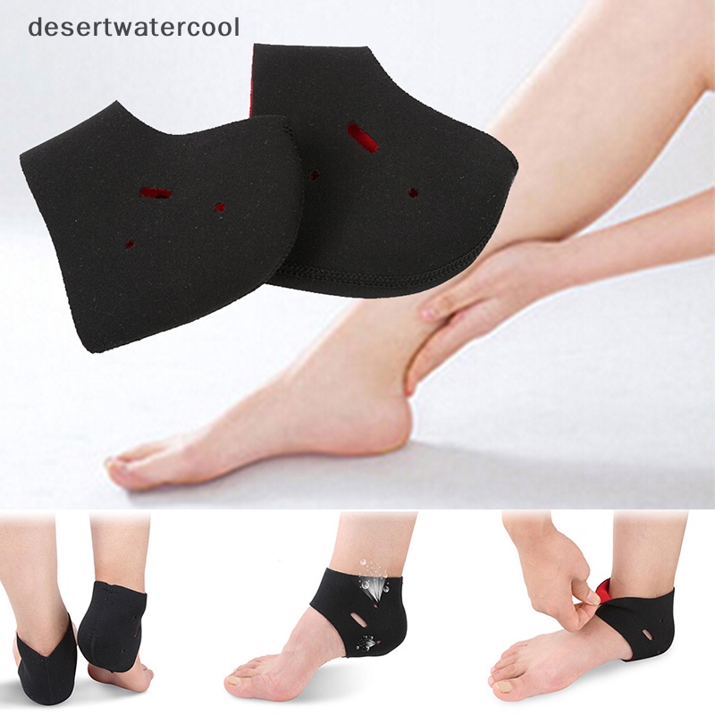 Deid 1pasang Kaos Kaki Tumit Pelembab Kain Lembut Perawatan Perawatan Kulit Kaki Retak Martijn