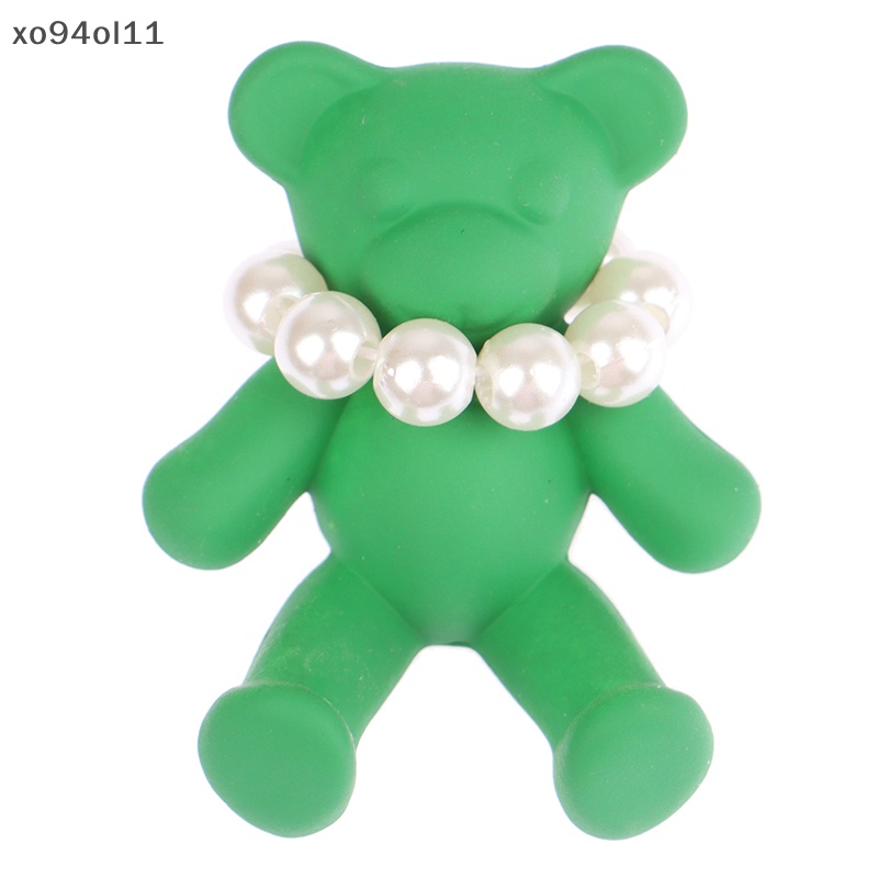 Xo 1:12 Miniatur Rumah Boneka Warna Beruang Mutiara Ornamen Aksesoris Rumah Boneka&amp; Aksesoris Pakaian Dekorasi OL