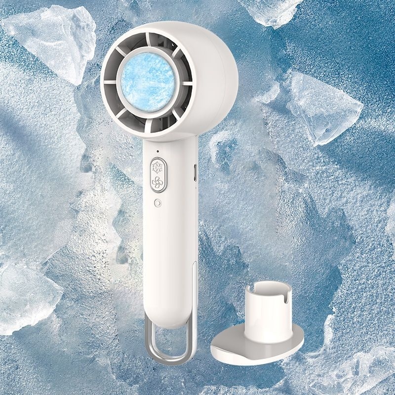 Cooling Fan Hammer cold seterika wajah es ice dengan kipas sejuk rapatkan pori2 segar mudah dibawa