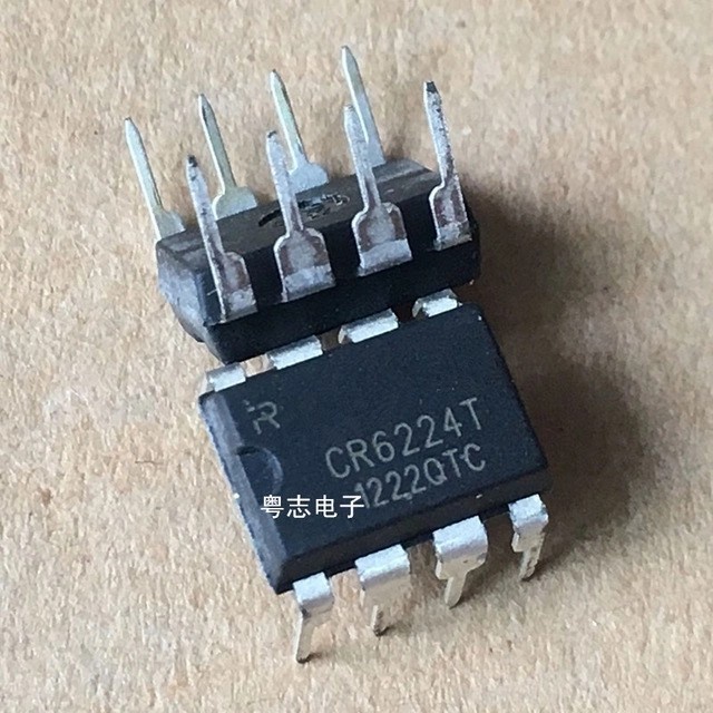 2 Buah 2Pcs CR6224T CR6224 6224 IC PWM Power Supply Switch Dip-8