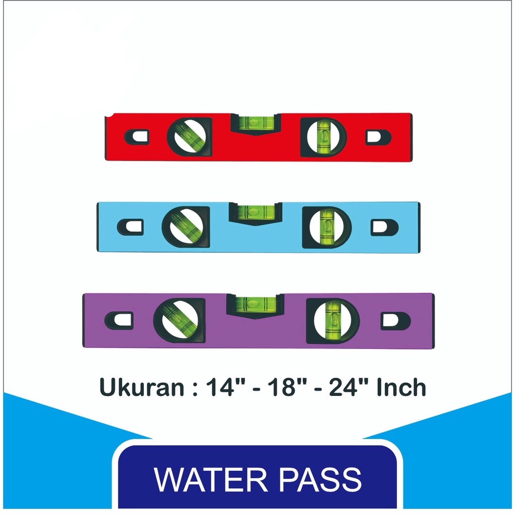 Waterpas Magnet 14, 18, 24 Inch / Waterpass 35, 45, 60 cm Wilmer