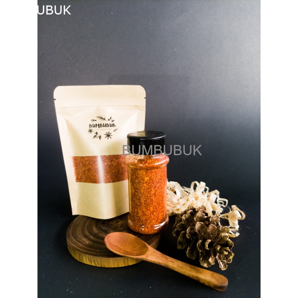 

Bumbubuk Cabe Bubuk 30gr 60gr / Chilli Powder / Cabe Halus / Cabe Tabur / Ground Chilli / Aida / Bumbu Rempah