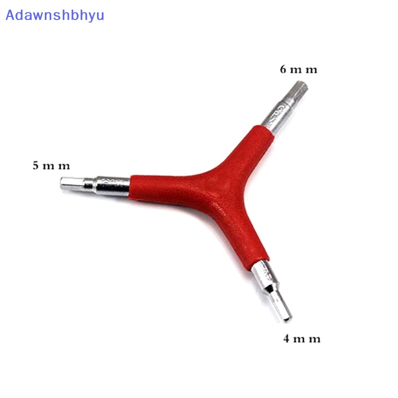 Adhyu Y-Type Bicycle 4-5-6 8-9-10mm Segitiga Hexagon Kunci Screw Wrench Spanner Tools ID