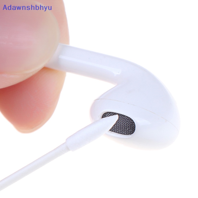 Adhyu 50Pcs ear earphone Earbud tips headset Kapas Alat Pembersih Sekali Pakai ID