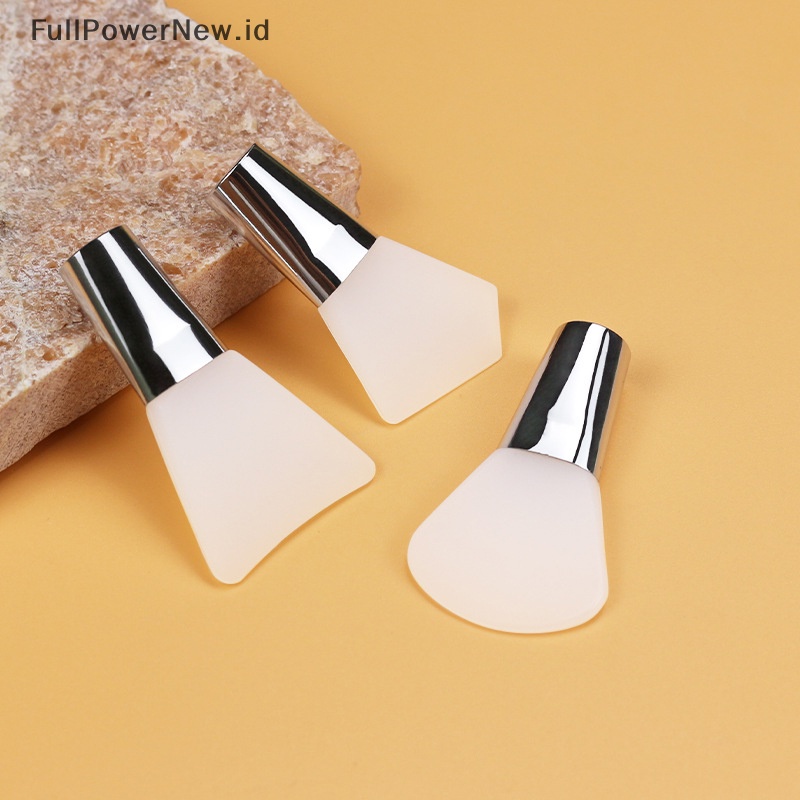 Power Masker Wajah Mini Silikon Brush Silicone Soft Mask Stick Masker Lumpur Noda Wajah ID