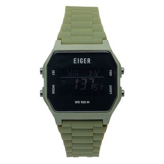 EIGER ORIGINAL CLEEVE WATCH JAM TANGAN DIGITAL (EXTRA STRAP + BATT)