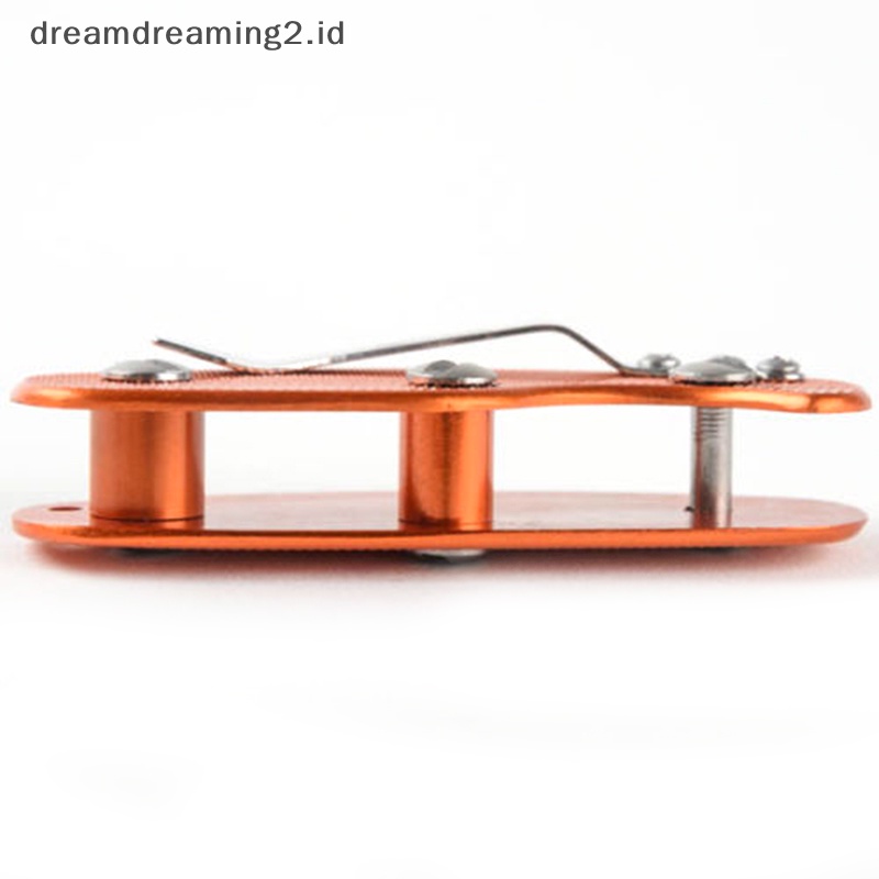 (drea) Aluminium Key Holder Organizer Klip Folder Keyring Gantungan Kunci Case Kantong Alat //