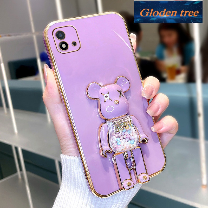 [cuci Gudang]loden pohon -motifasing erkapealme c11 2021 realme c11 2020 realme c20 Casing ponsel 1oftcase kampaslectroplated silikon tahan guncangan anti slip stapelmooth halilintarrote stapelumper halilintarover new design