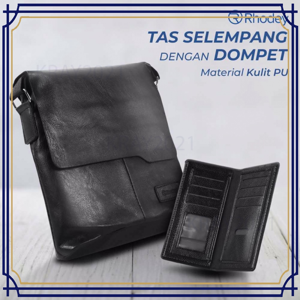 Tas Selempang Messenger Bag Large Pria Dompet 898