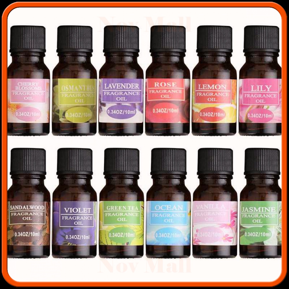 Taffware HUMI Essential Oil Minyak Aromatherapy Diffusers 10 ml RH-15
