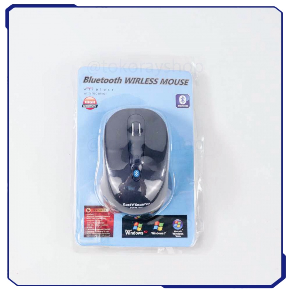Taffware Mouse Bluetooth 3.0 2.4 GHz 1600 DPI - PWM-601