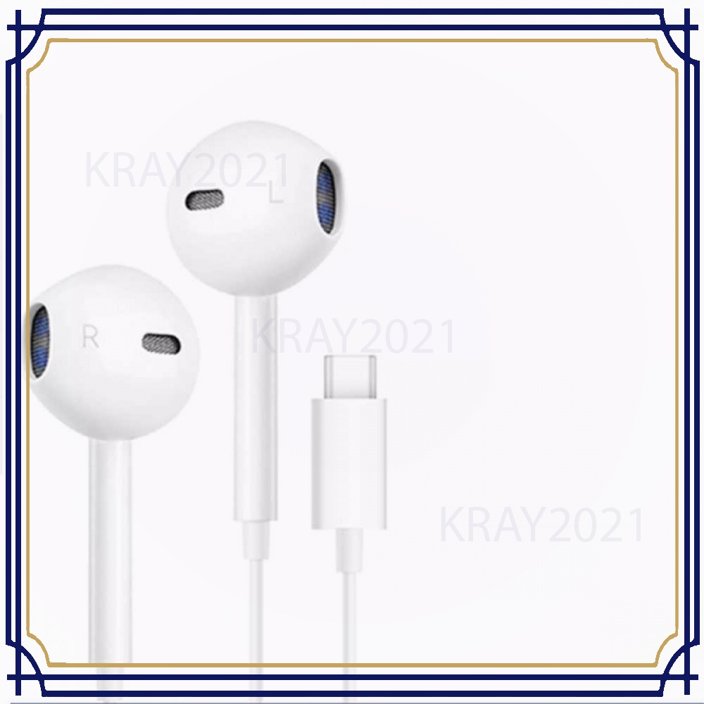 Earpods Earphone Headset In-Ear USB Type C with Mic - YS58