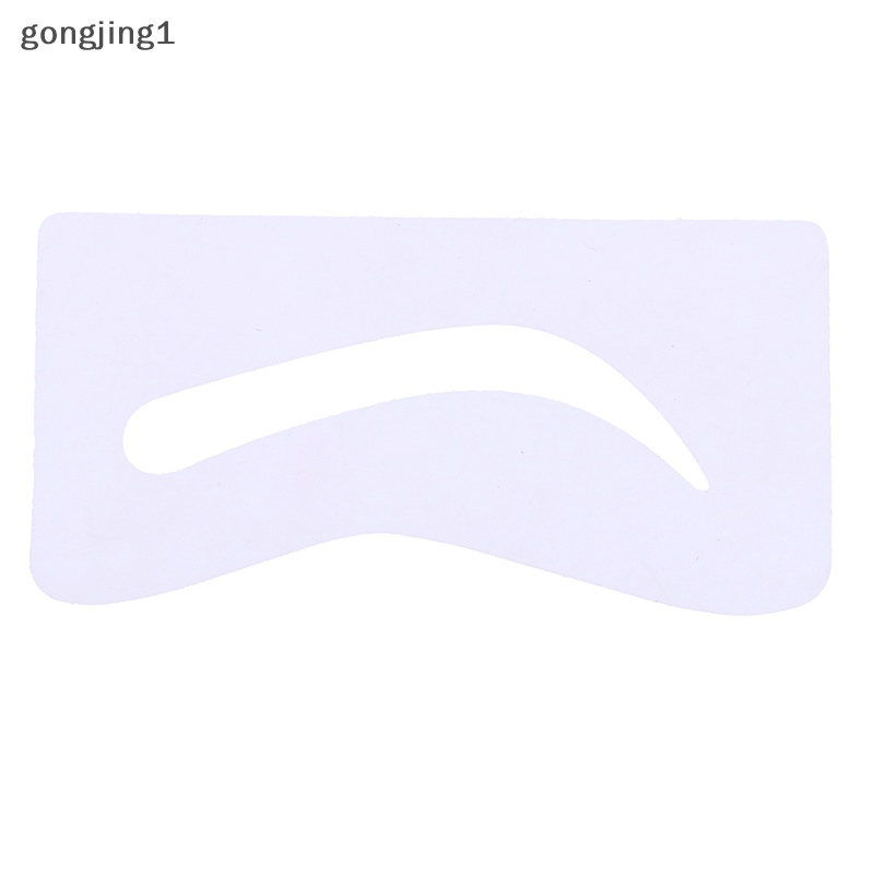 Ggg 10pasang Pembentuk Alis Membentuk Stensil Grooming Pesona Template Kartu Alis Makeup ID
