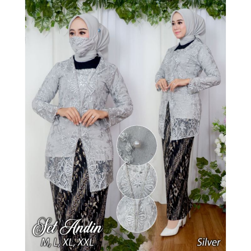 BA KEBAYA MODERN SETELAN KEBAYA ANDIN SYAKIRA / KEBAYA KONDANGAN TERBARU / KEBAYA PESTA