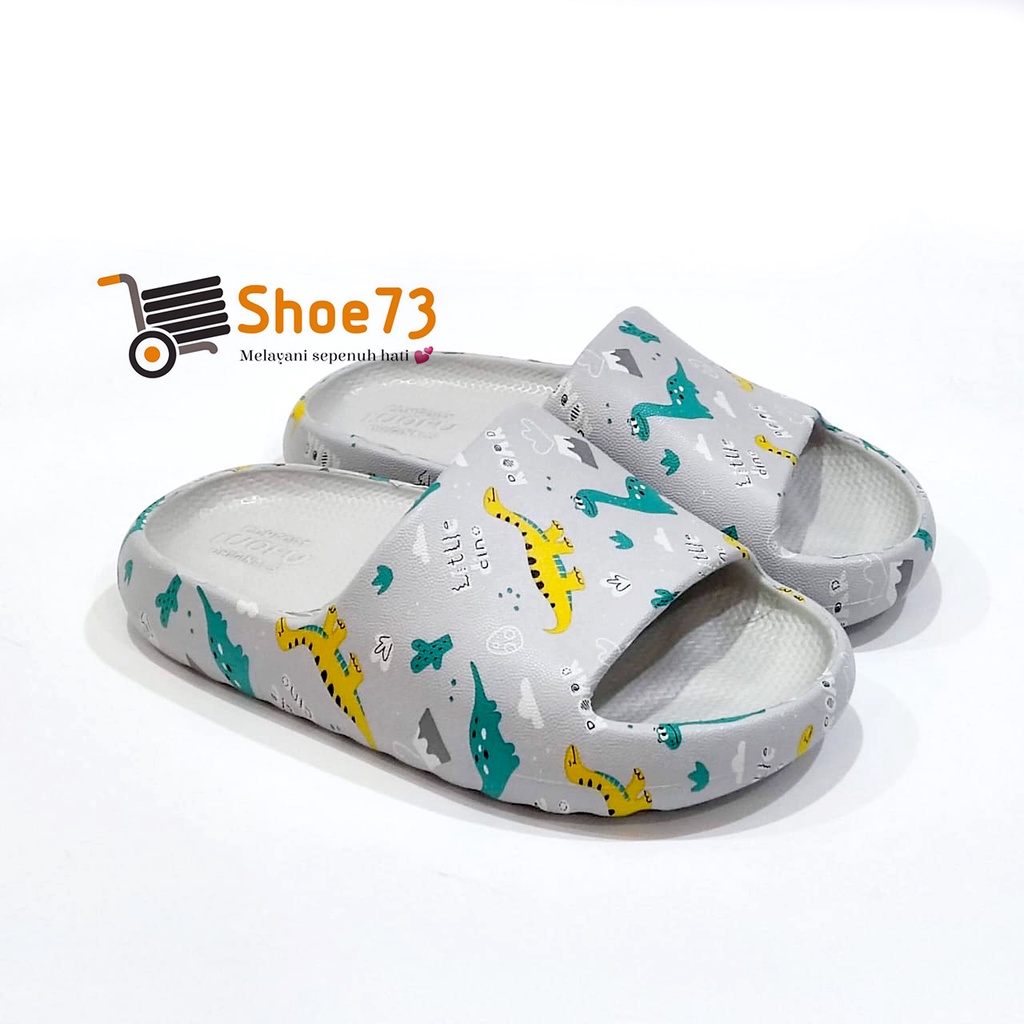 LUOFU E 6224 K-E35 SIZE 24-35 ORIGINAL l Sandal Selop jelly anak Laki l Sendal kokop anak Cowok impor