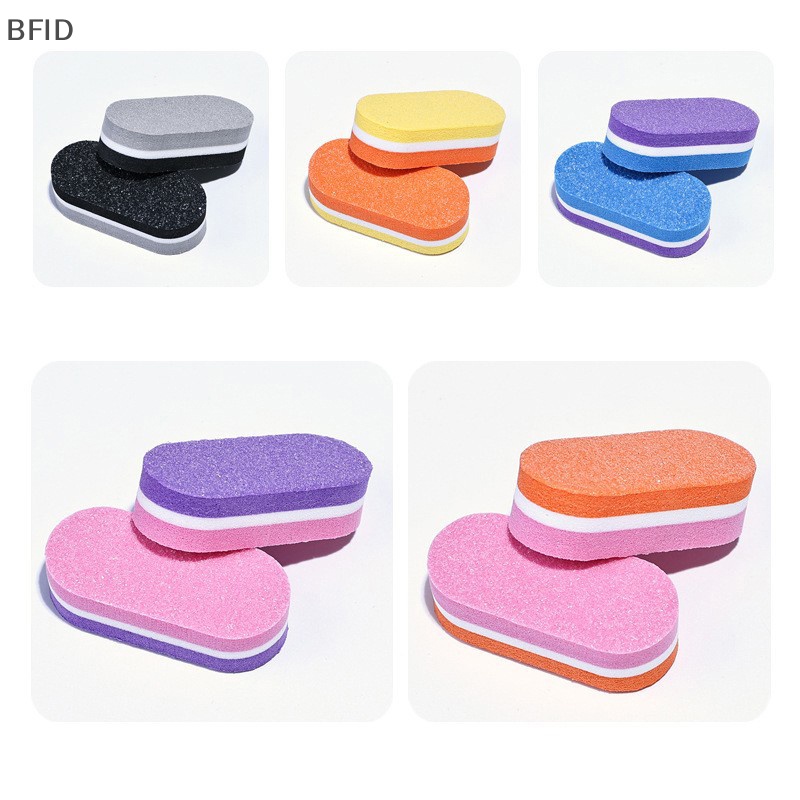 [BFID] 10pcs Kikir Spons Kuku Mini Buffer uffing Sanding Pedicure Alat [ID]