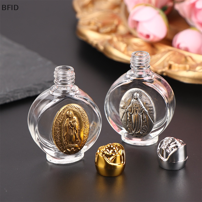 [BFID] 1pc Botol Yesus Air Kudus Kosong Botol Salib Religi Baptis Kristen [ID]