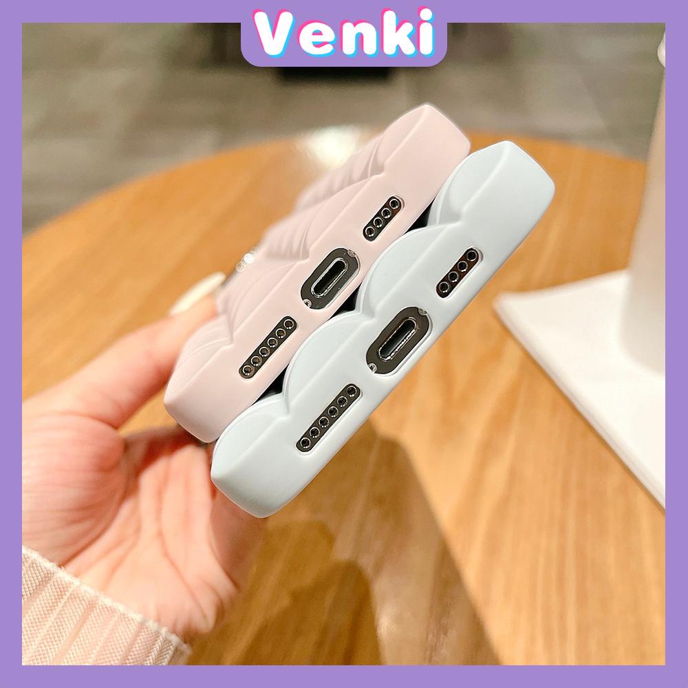 VENKI - Untuk iPhone 11 Case Laser Reflektif Bening Phone Case TPU Soft Shell Airbag Sederhana Multicolor Tahan Guncangan Kompatibel dengan iPhone 13 Pro max 12 Pro Max 11 xr xs max 7 8Plus