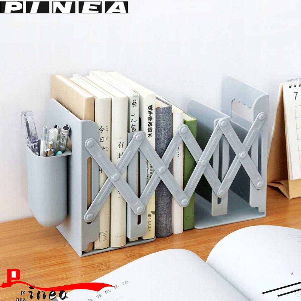 Pineapple Bookends Adjustable Desk Organizer Retractable Stand Buku Multifungsi Serbaguna