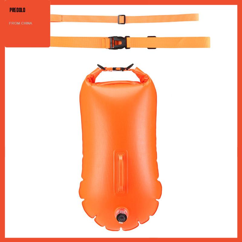 [Predolo] Pelampung Renang Safety Waterproof Bag Swim Safety Float Untuk Camping Hiking Memancing