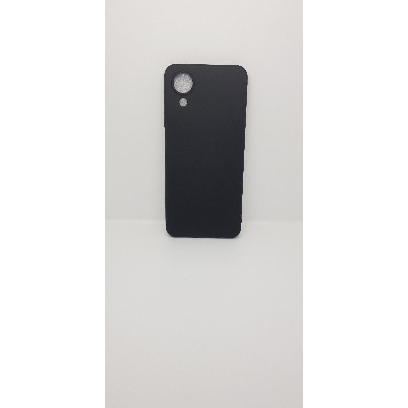 P/B- softcase oppo a17k kesing CASING COVER premium black op a17k soft case a17k case premium