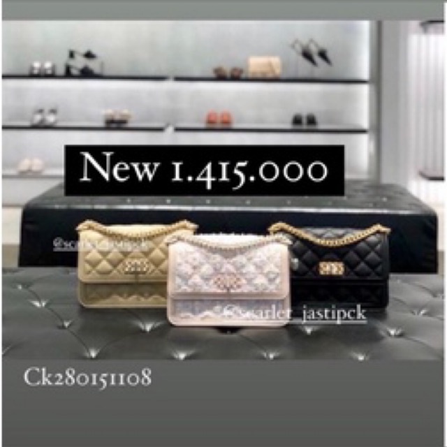 (Jastip) Tas Charles & Keith  Micaela Quilted Chain Bag -Black/Sand/Pink tweed/Multi  (100% original