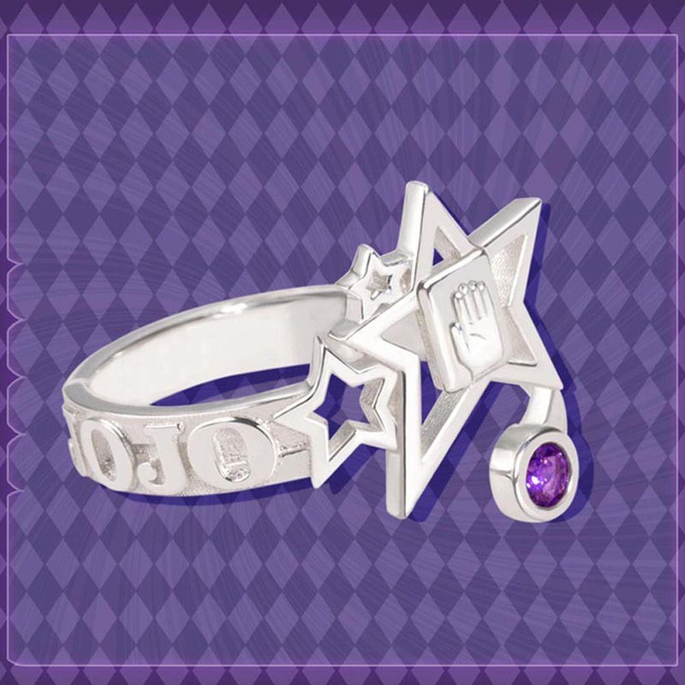 Mxbeauty Wanita Pembukaan Cincin Kepribadian Keren Trendy Bintang Berlian Imitasi Adjustable Butterfly Adjustable Ring Untuk Hadiah Ulang Tahun