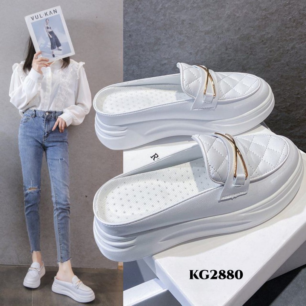 PRF Sneakers Slop Wedges Fashion Korea KG2880