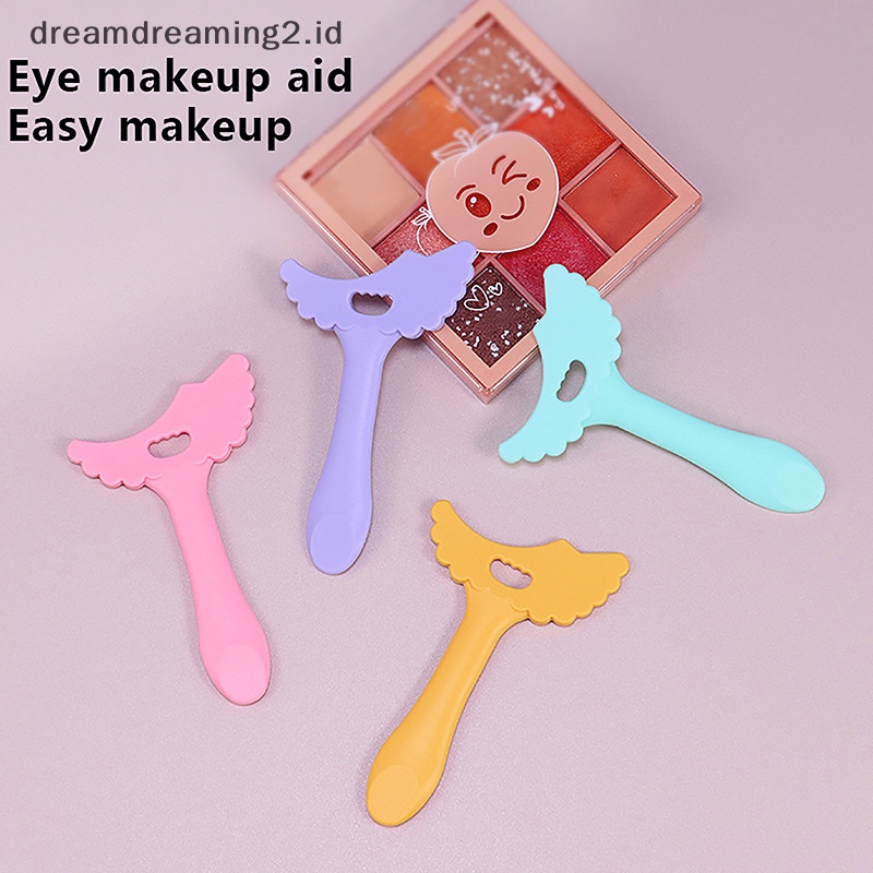 (drea) Sutil Silicone Eyeliner Stensil Makeup Mata Template Membentuk Alat Makeup Suppl //