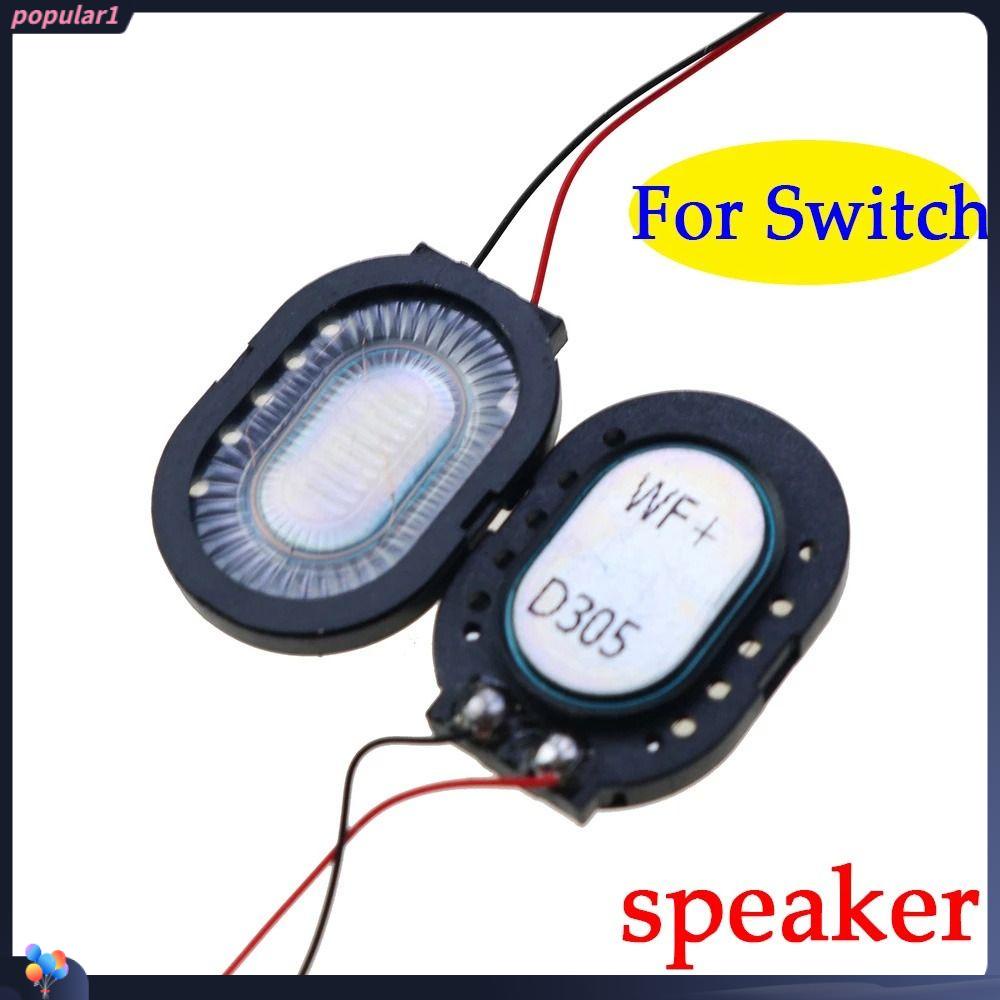 POPULAR Populer 2pcs Konsol Speaker Aksesoris Game Host Pengganti Nintendo Switch Audio Untuk Nintendo Switch NS