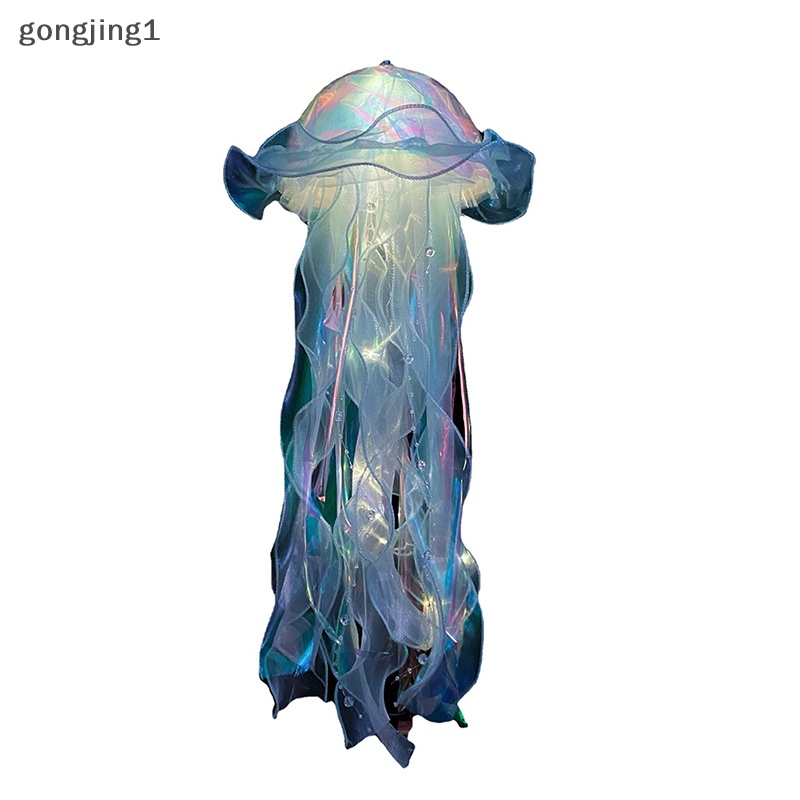 Ggg Color DIY Jellyfish Lamp Lantern Mermaid Parti Jellyfish Light Lantern ID
