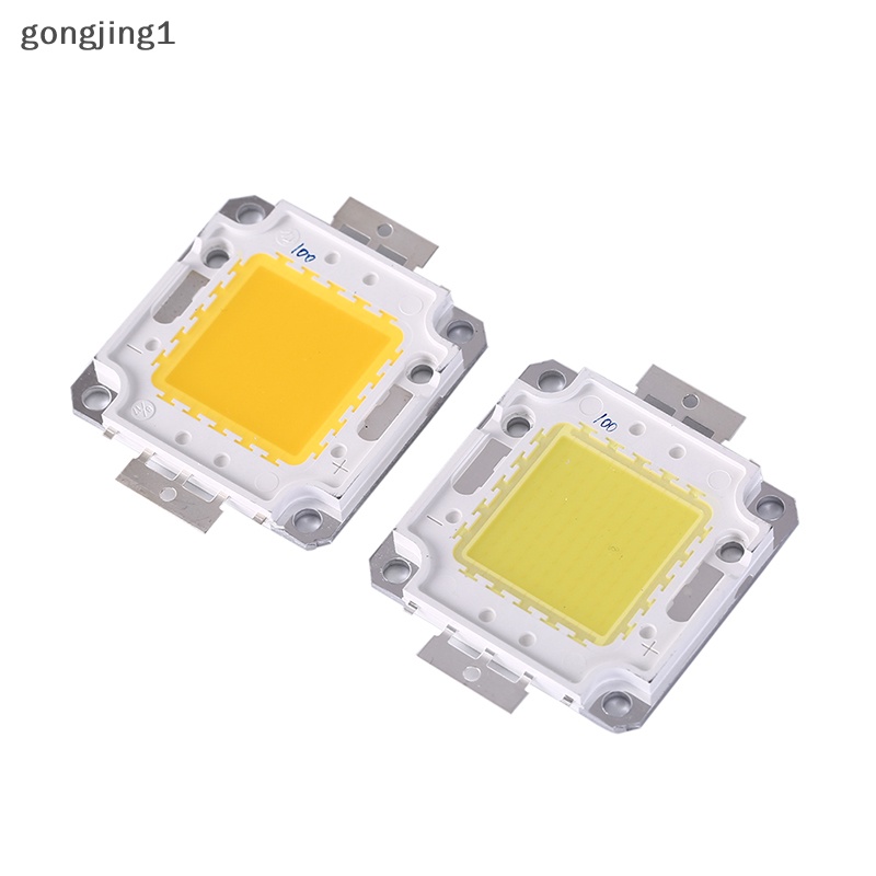 Ggg 1pc Lampu led cob dc Bohlam led chip on board 10W 20W 30W 50W 70W 100W 2warna ID