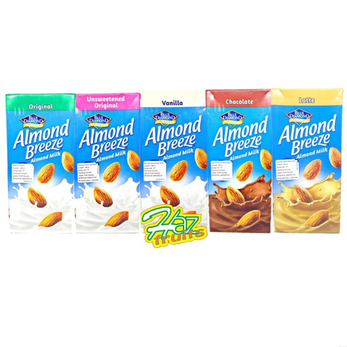 

Susu Almond Breeze|Blue Diamond Milk|Susu Almond 946 Ml