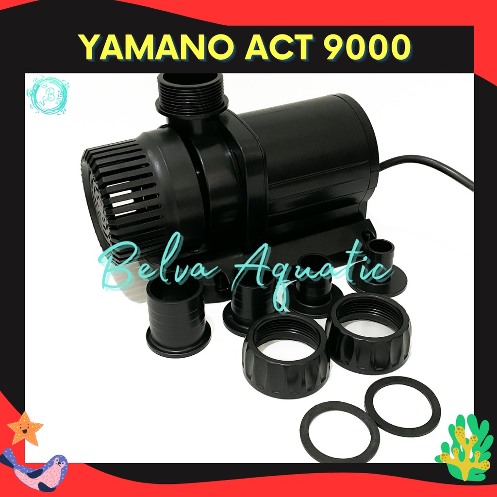 Yamano ACT 9000 Low Watt Pompa Air Kolam Hidroponik Aquarium Yamano AC T9000 Sobo 9000A Sunsun JTP 9000