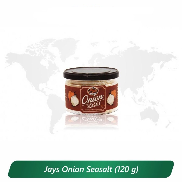 

JAYS ONION SEASALT - JAYS ONION SEA SALT - GARAM LAUT DENGAN BAWANG