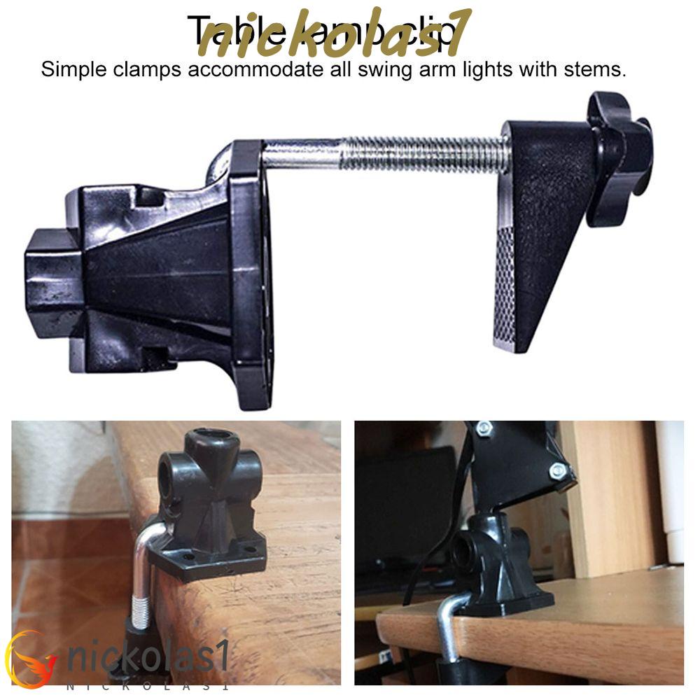 NICKOLAS1 Bracket Clamp Portable DIY Lighting Untuk Mic Stand Aksesoris Lampu LED Light Holder