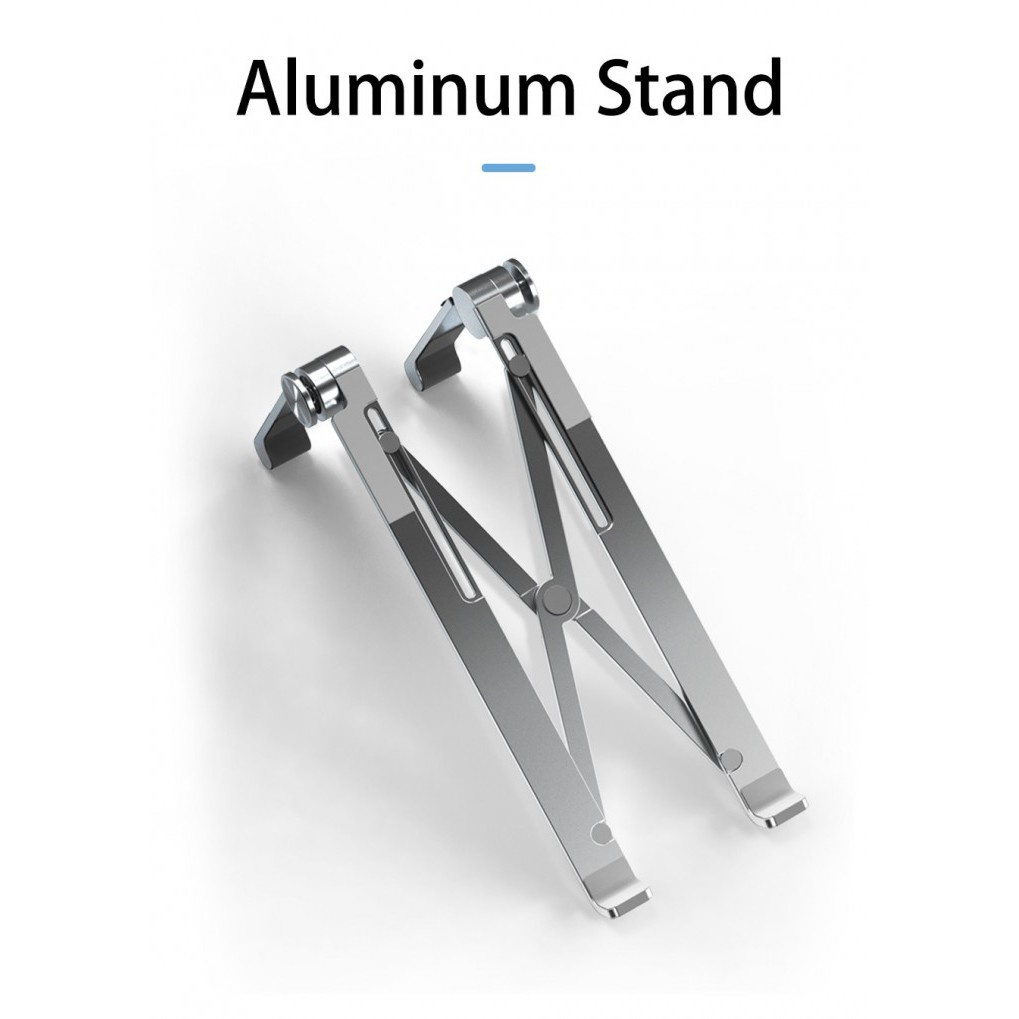 539 WIWU S600 - Ergonomic Aluminium Alloy Adjustable Folding Laptop Stand