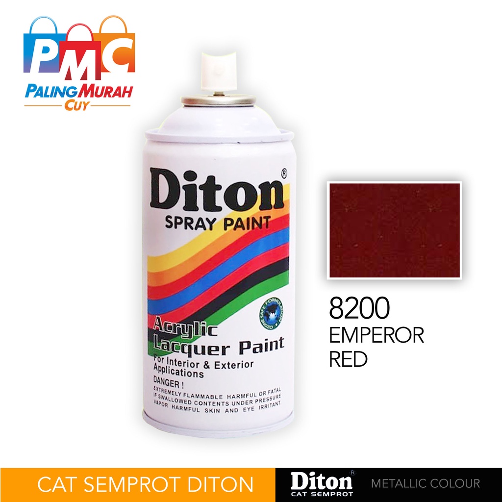 Diton 8200 Emperor Red Cat Semprot/Pylox/Samurai Motor/Helm/Gundam