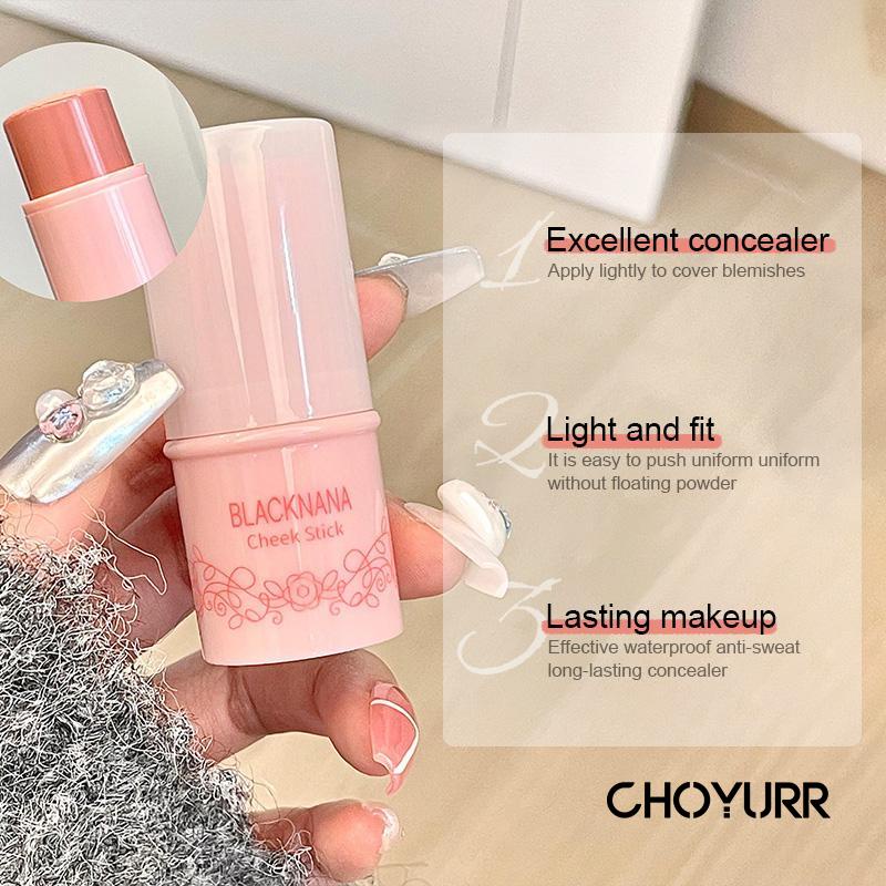 【COD】BLACK NANA Blush Stick Blush On Perona Pipi Taman Rahasia Blush Stick Krim Matte Alami-CH