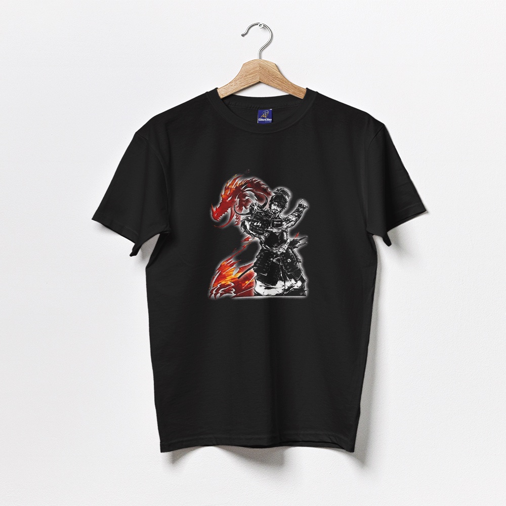 Kaos Hitam / Kaos Naga Jepang / Kaos Pria Wanita / Kaos Hitam Unisex / Kaos Distro / Kaos Sablon Nag
