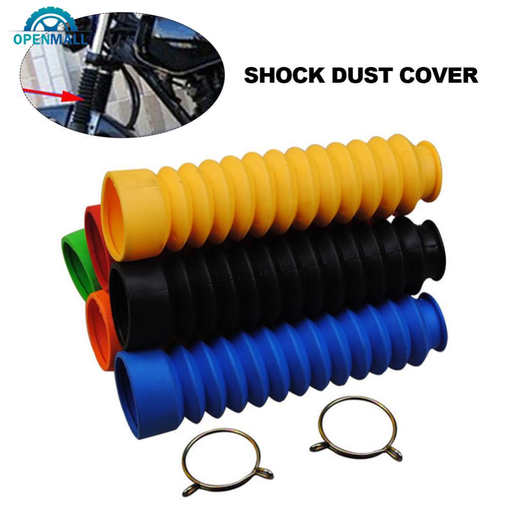 Openmall 2Pcs Karet Pelindung Motor Front Fork Cover Protector Gaiters Gators Boot Shock Protector Penutup Debu F9R6