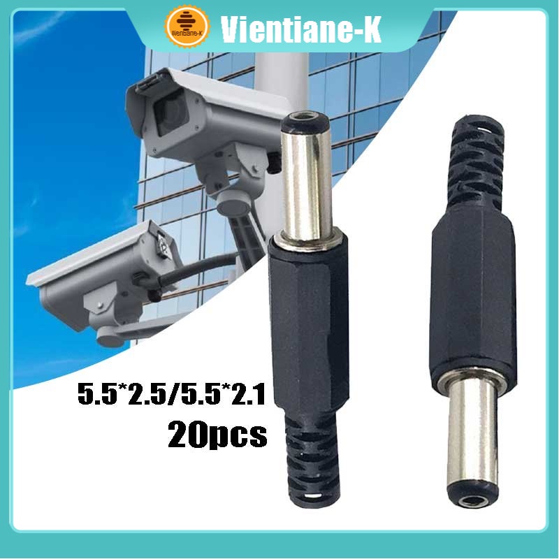 Jack Dc Konektor Jack Power Dc Male 5.5 X 2.5mm 5.5x2.1mm