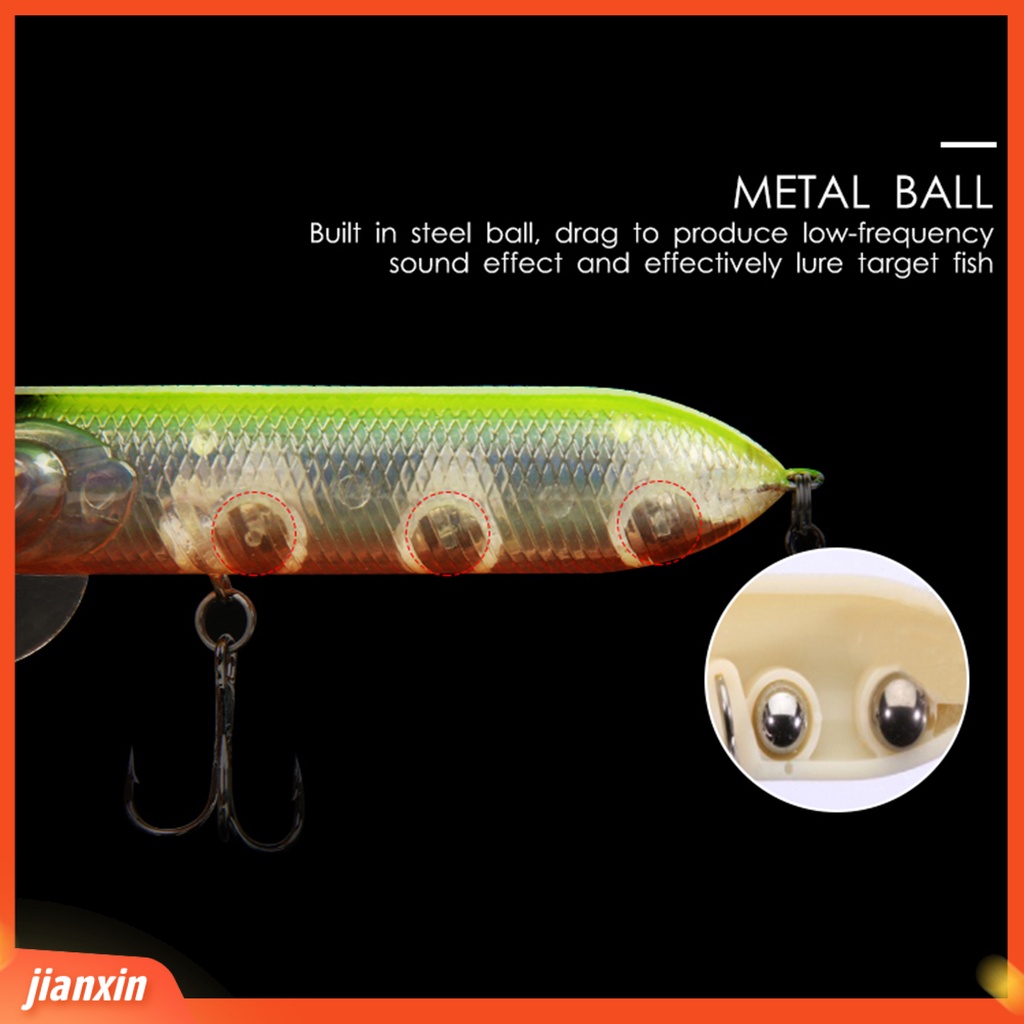 (In Stock) 9.4cm /18g 3D Mata Besar Plat Tengah Umpan Pancing Plastik Mata Pantul Merampingkan Tubuh Tackle Lure Untuk Outdoor