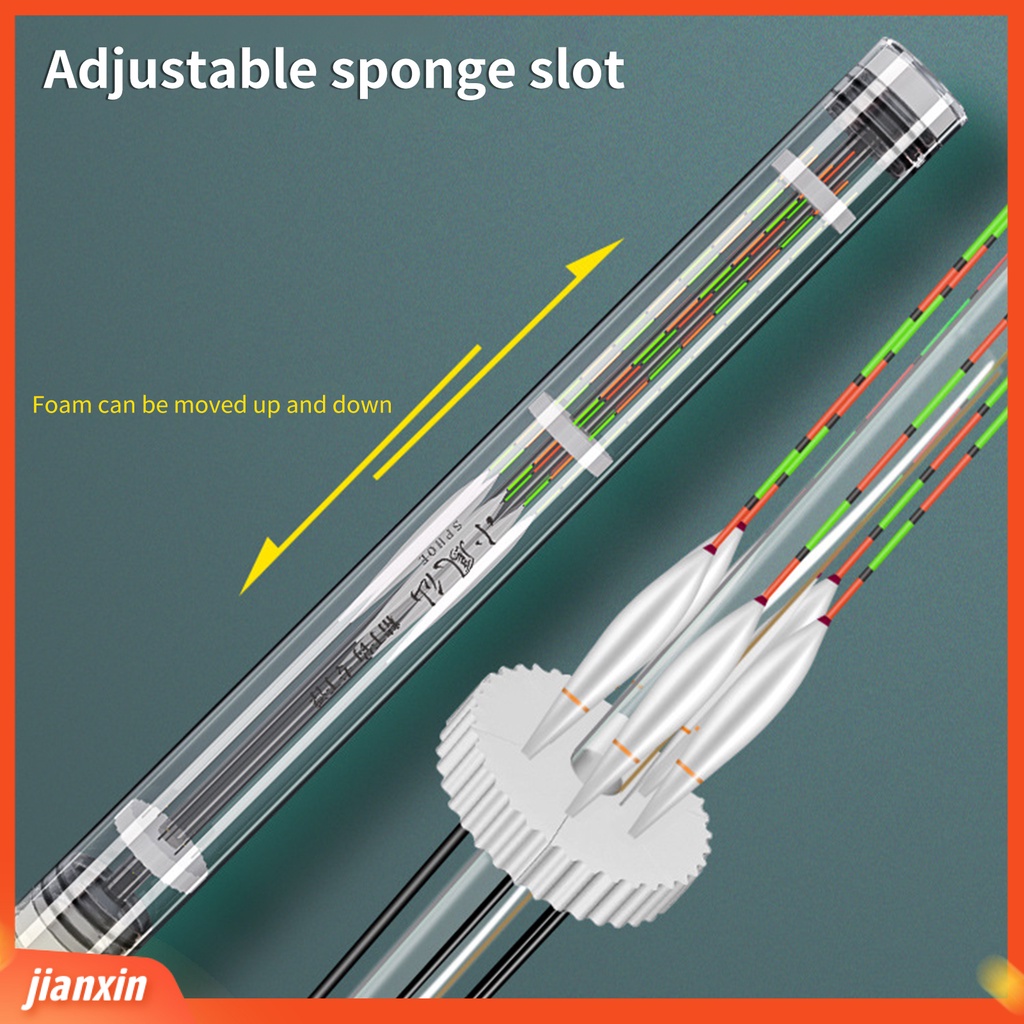 (In Stock) Fish Bobber Anti Bocor Kapasitas Tinggi Memanjang Muat Waggler Memancing Pelampung Peralatan Memancing