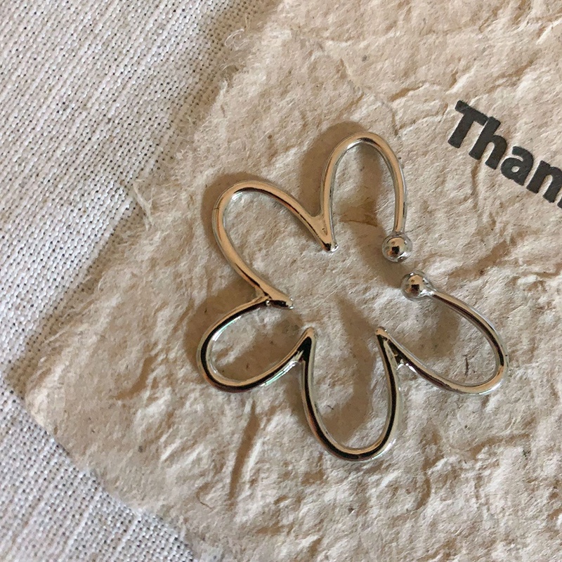 1pc Anting Bunga Bahan Alloy Korea Untuk Anak Perempuan