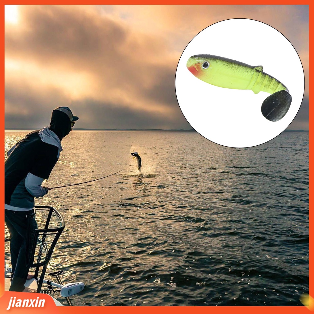 (In Stock) 5Pcs 9cm /5.8g Umpan Pancing Menggoda 3D Simulasi Fisheye Simulasi Realistis Angling Laut Memancing Umpan Lembut Memancing Luar Ruangan