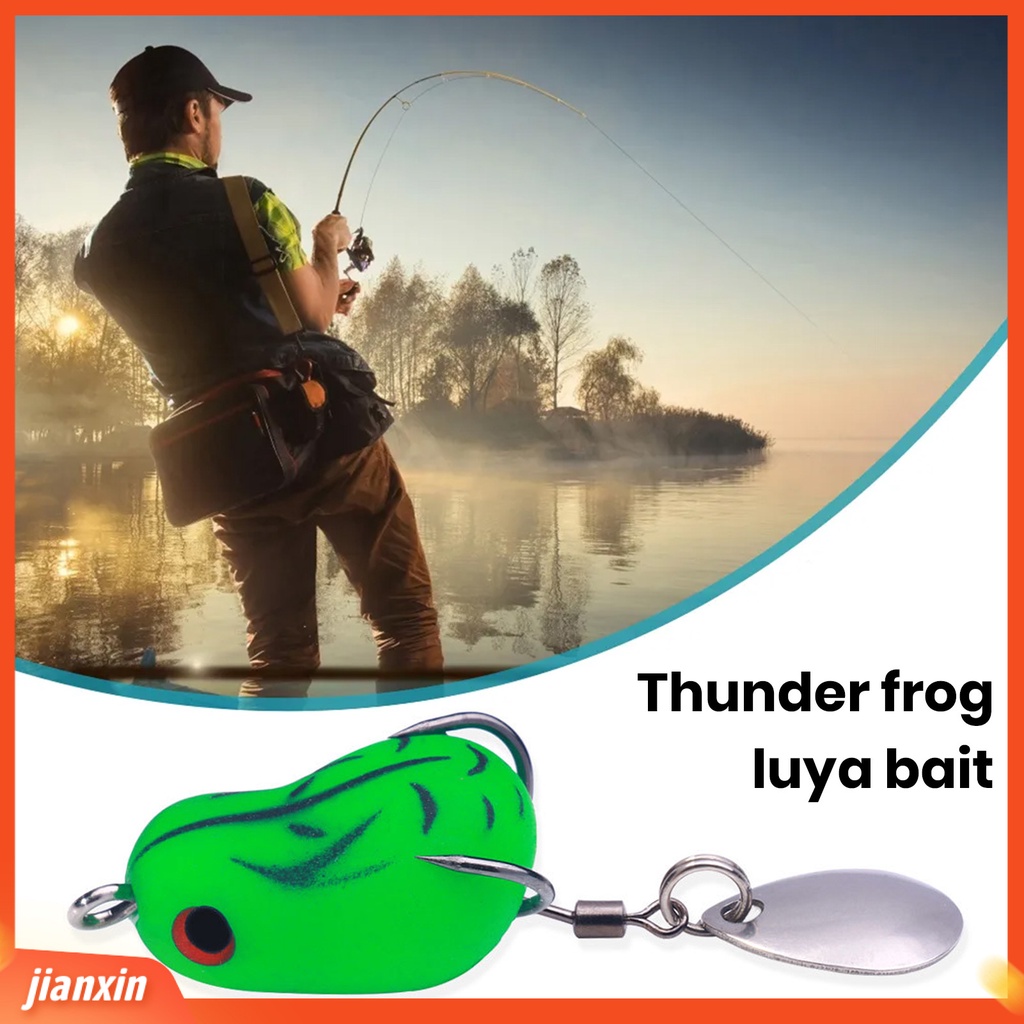 (In Stock) 1set 2.5cm Umpan Bionic Realistis Fisheye Simulasi Tahan Gigitan Tajam Kait Angling Panjang Casting Kodok Bionic Lure Memancing Luar Ruangan