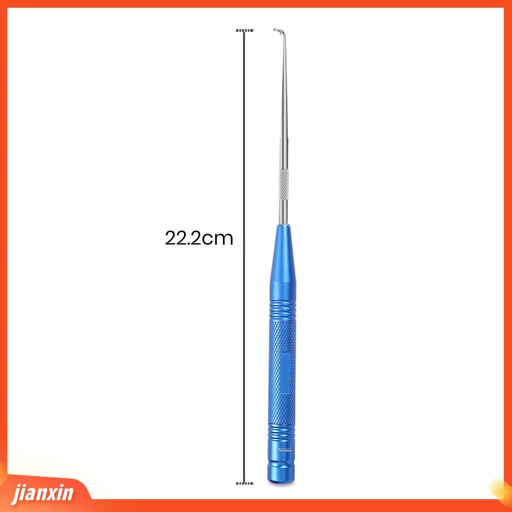 (In Stock) ic Bawah Spiral Desain Kait Retraktor Pegangan Anti-Selip Tabung Penyimpanan Dilepas Stainless Steel Fish Hook Remover Peralatan Memancing