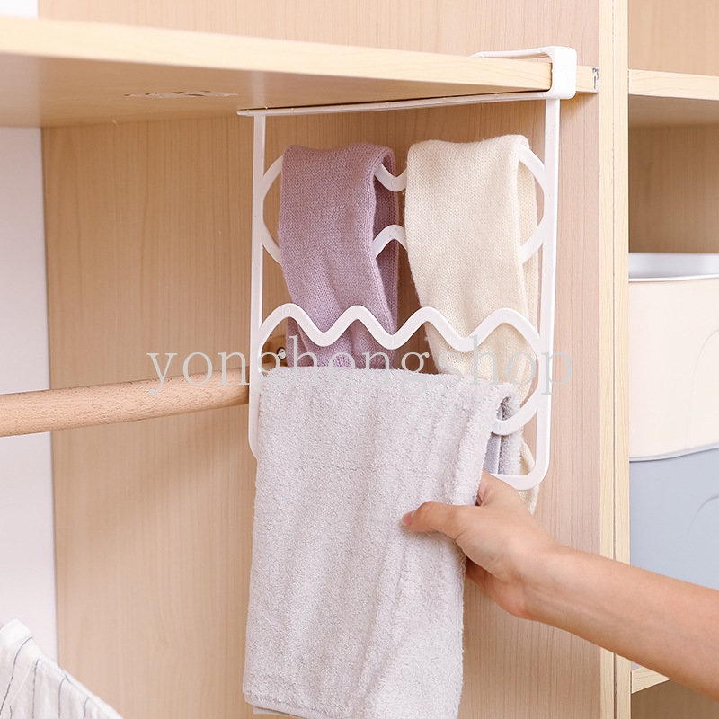 Papan Pemisah Lemari Pakaian Baju Pakaian Dalam Rak Partisi Kabinet Rak Gantungan Handuk Rak Buku Pemisah Closet Divider Stand Home Organizer