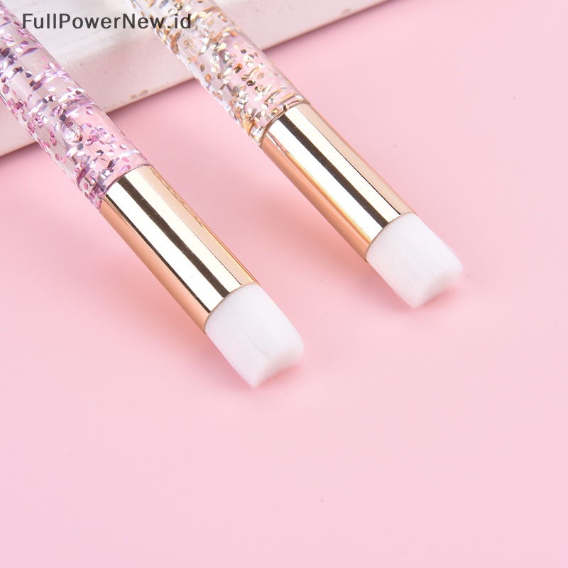 Power Sequin Sikat Pembersih Bulu Mata Cuci Makeup Brush Eyelash Lash Extensions Tool ID